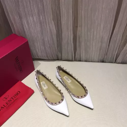 Replica Valentino Flat Shoes For Women #1362302 $92.00 USD for Wholesale