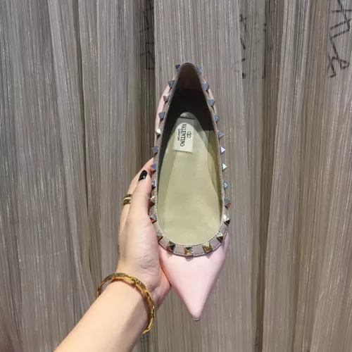 Replica Valentino Flat Shoes For Women #1362303 $92.00 USD for Wholesale