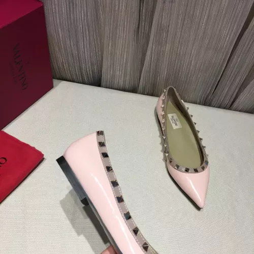 Replica Valentino Flat Shoes For Women #1362303 $92.00 USD for Wholesale