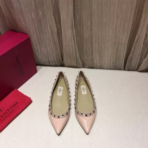 Replica Valentino Flat Shoes For Women #1362304 $92.00 USD for Wholesale