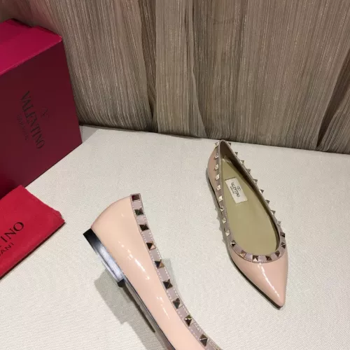 Replica Valentino Flat Shoes For Women #1362304 $92.00 USD for Wholesale