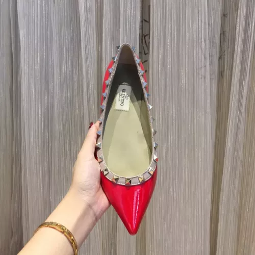 Replica Valentino Flat Shoes For Women #1362306 $92.00 USD for Wholesale