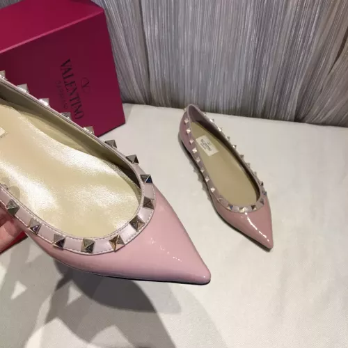 Replica Valentino Flat Shoes For Women #1362308 $92.00 USD for Wholesale
