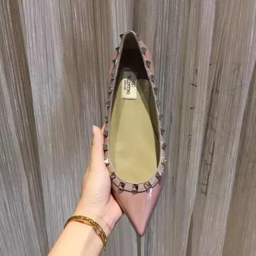 Replica Valentino Flat Shoes For Women #1362308 $92.00 USD for Wholesale