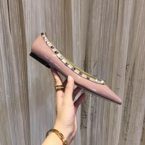 Replica Valentino Flat Shoes For Women #1362308 $92.00 USD for Wholesale
