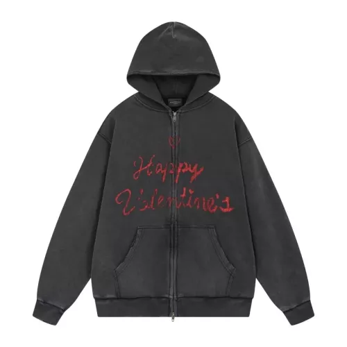 Balenciaga Hoodies Long Sleeved For Unisex #1362337 $76.00 USD, Wholesale Replica Balenciaga Hoodies