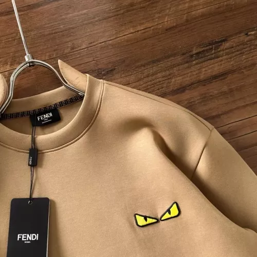 Replica Fendi Hoodies Long Sleeved For Unisex #1362428 $76.00 USD for Wholesale