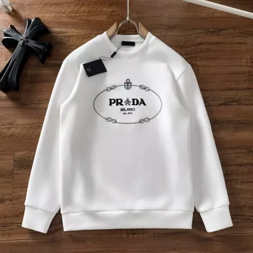 Prada Hoodies Long Sleeved For Unisex #1362463 $76.00 USD, Wholesale Replica Prada Hoodies