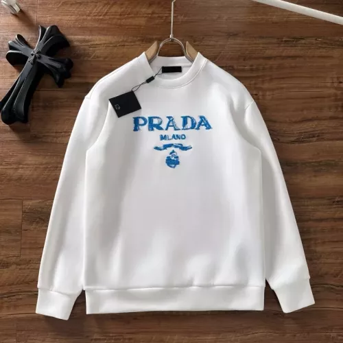 Prada Hoodies Long Sleeved For Men #1362477 $76.00 USD, Wholesale Replica Prada Hoodies