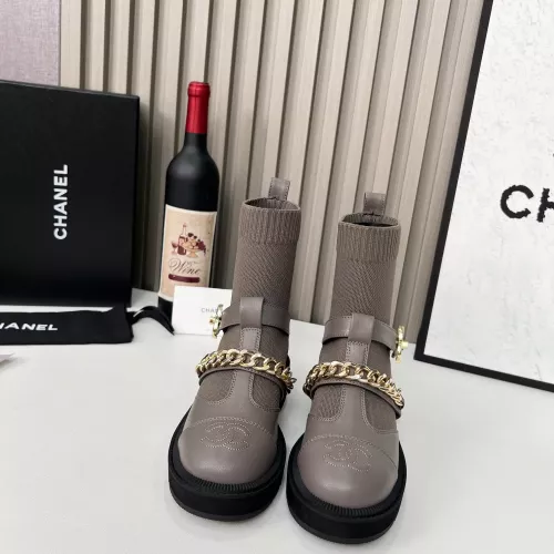 Replica Chanel Boots For Women #1362561 $122.00 USD for Wholesale