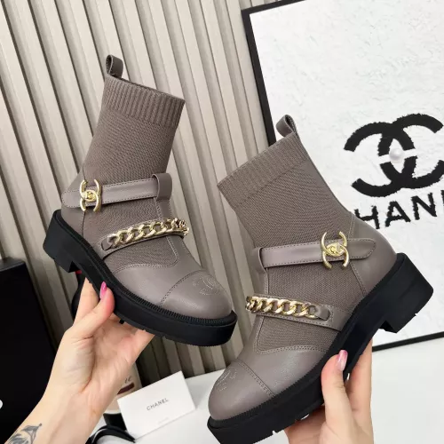 Replica Chanel Boots For Women #1362561 $122.00 USD for Wholesale
