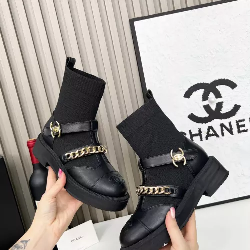 Replica Chanel Boots For Women #1362562 $122.00 USD for Wholesale