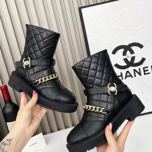Replica Chanel Boots For Women #1362564 $122.00 USD for Wholesale