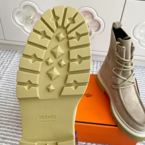 Replica Hermes Boots For Women #1362568 $145.00 USD for Wholesale