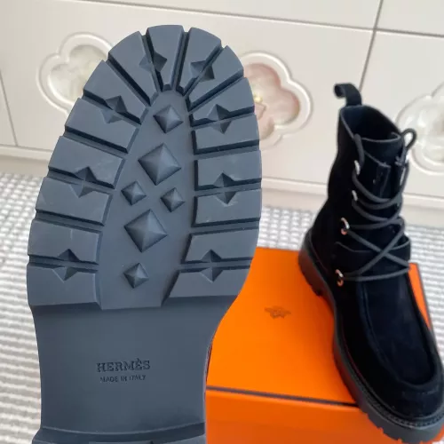 Replica Hermes Boots For Women #1362569 $145.00 USD for Wholesale