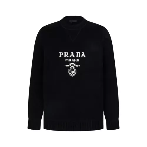 Prada Sweaters Long Sleeved For Unisex #1362582 $60.00 USD, Wholesale Replica Prada Sweaters