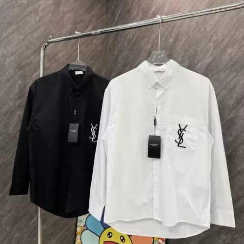 Replica Yves Saint Laurent YSL Shirts Long Sleeved For Unisex #1362624 $52.00 USD for Wholesale