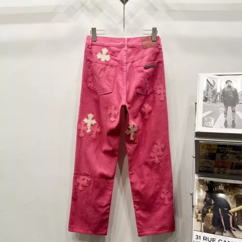 Replica Chrome Hearts Jeans For Unisex #1362720 $56.00 USD for Wholesale