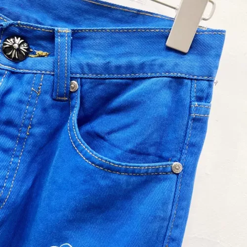 Replica Chrome Hearts Jeans For Unisex #1362724 $56.00 USD for Wholesale