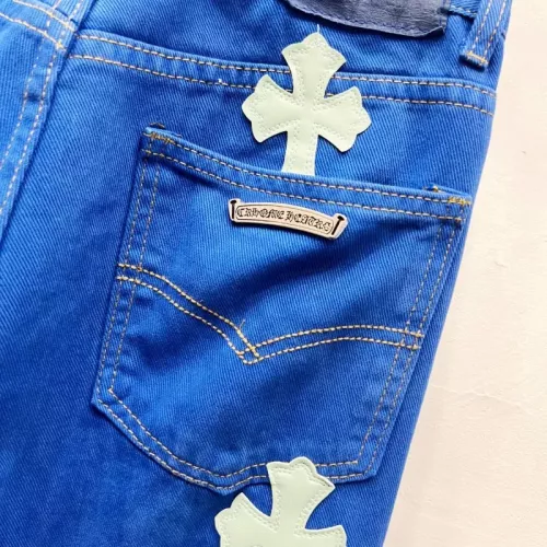 Replica Chrome Hearts Jeans For Unisex #1362724 $56.00 USD for Wholesale