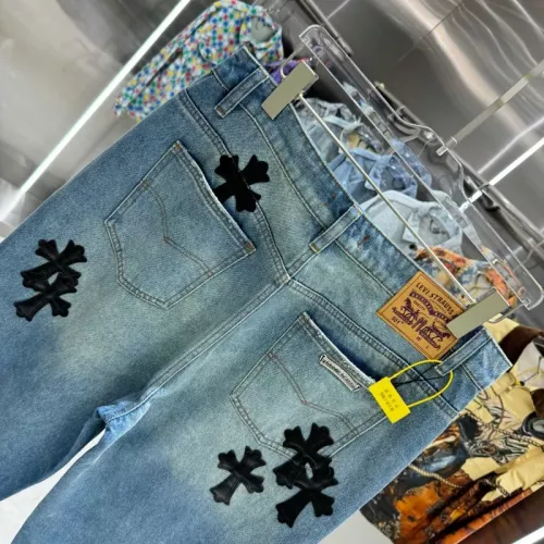 Replica Chrome Hearts Jeans For Unisex #1362727 $48.00 USD for Wholesale