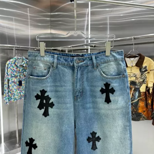 Replica Chrome Hearts Jeans For Unisex #1362727 $48.00 USD for Wholesale