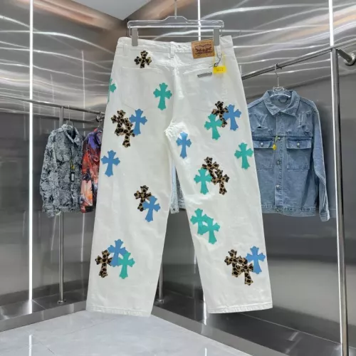 Replica Chrome Hearts Jeans For Unisex #1362731 $52.00 USD for Wholesale