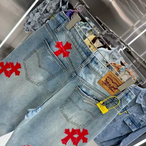 Replica Chrome Hearts Jeans For Unisex #1362732 $52.00 USD for Wholesale
