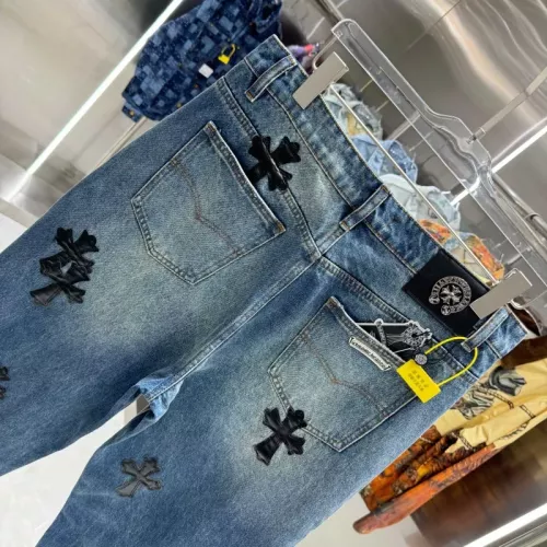 Replica Chrome Hearts Jeans For Unisex #1362735 $56.00 USD for Wholesale