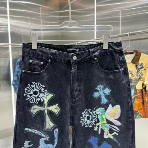 Replica Chrome Hearts Jeans For Unisex #1362737 $60.00 USD for Wholesale
