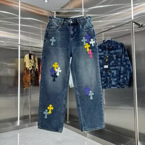 Chrome Hearts Jeans For Unisex #1362738 $68.00 USD, Wholesale Replica Chrome Hearts Jeans