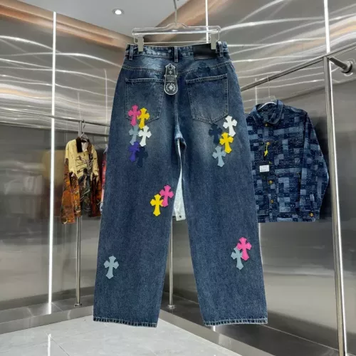 Replica Chrome Hearts Jeans For Unisex #1362738 $68.00 USD for Wholesale