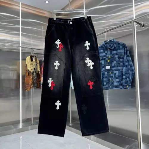 Chrome Hearts Jeans For Unisex #1362739 $68.00 USD, Wholesale Replica Chrome Hearts Jeans