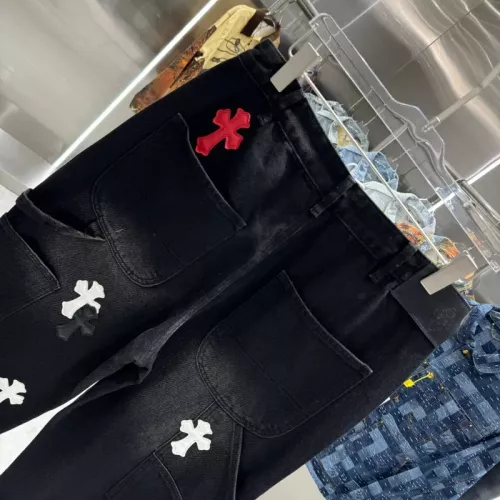Replica Chrome Hearts Jeans For Unisex #1362739 $68.00 USD for Wholesale