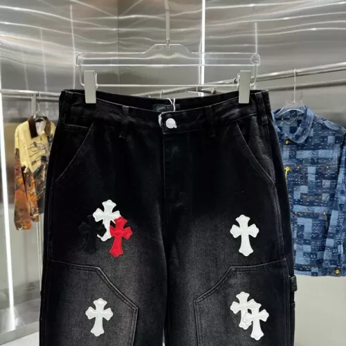 Replica Chrome Hearts Jeans For Unisex #1362739 $68.00 USD for Wholesale