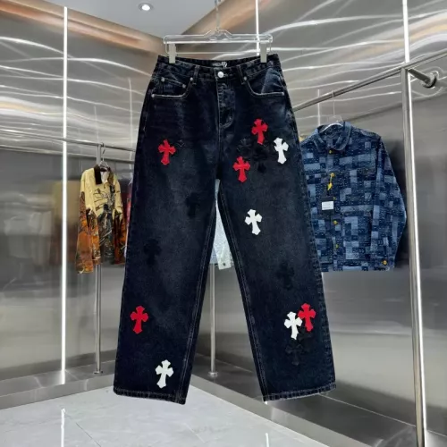 Chrome Hearts Jeans For Unisex #1362740 $68.00 USD, Wholesale Replica Chrome Hearts Jeans