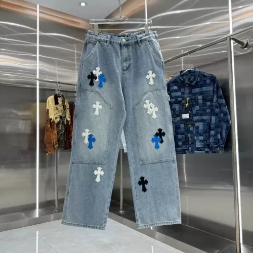 Chrome Hearts Jeans For Unisex #1362741 $68.00 USD, Wholesale Replica Chrome Hearts Jeans