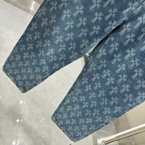 Replica Chrome Hearts Jeans For Unisex #1362743 $68.00 USD for Wholesale