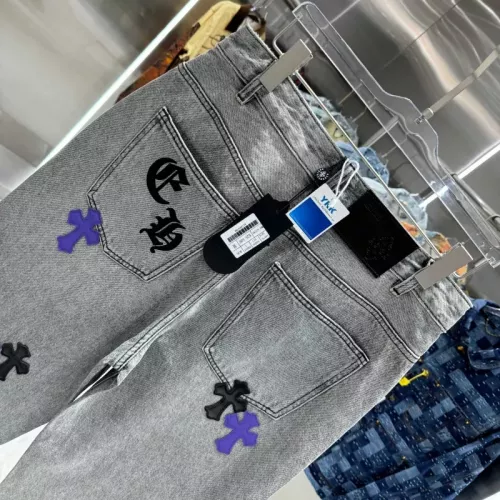 Replica Chrome Hearts Jeans For Unisex #1362744 $68.00 USD for Wholesale