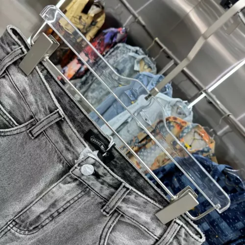 Replica Chrome Hearts Jeans For Unisex #1362744 $68.00 USD for Wholesale