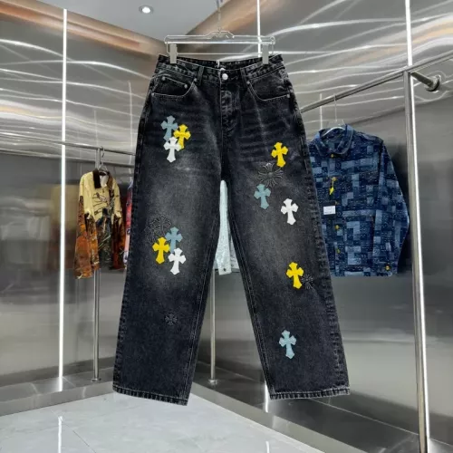 Chrome Hearts Jeans For Unisex #1362745 $68.00 USD, Wholesale Replica Chrome Hearts Jeans