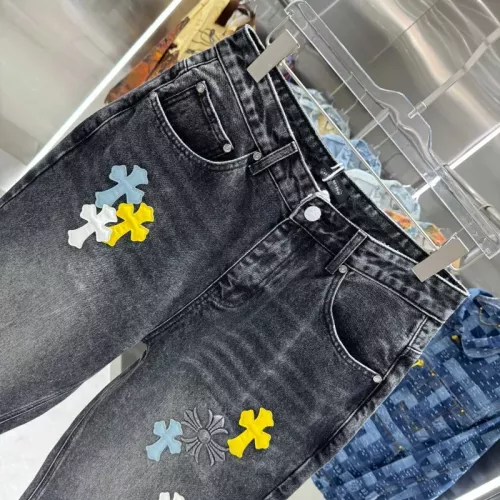 Replica Chrome Hearts Jeans For Unisex #1362745 $68.00 USD for Wholesale