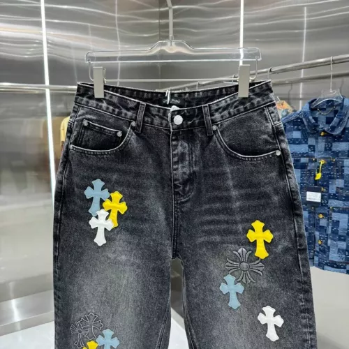 Replica Chrome Hearts Jeans For Unisex #1362745 $68.00 USD for Wholesale