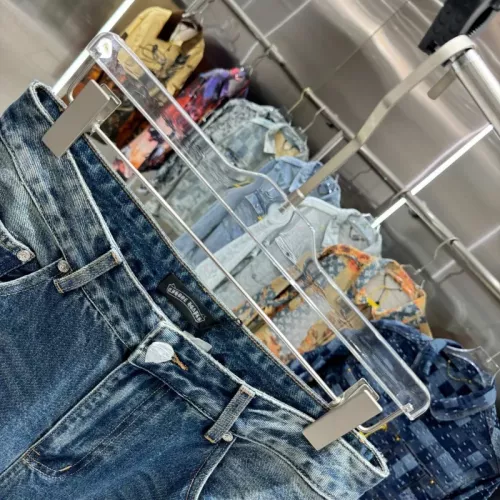 Replica Chrome Hearts Jeans For Unisex #1362746 $68.00 USD for Wholesale