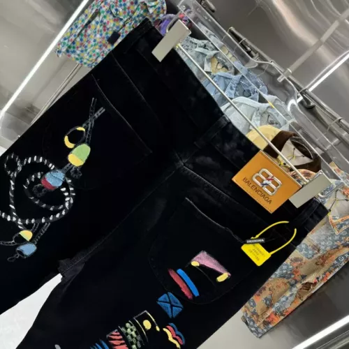 Replica Balenciaga Jeans For Unisex #1362763 $60.00 USD for Wholesale