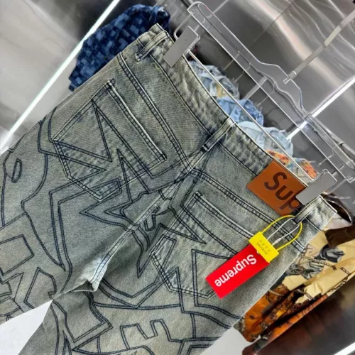 Replica Supreme Jeans For Unisex #1362779 $52.00 USD for Wholesale