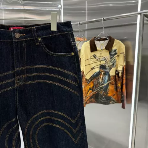 Replica Supreme Jeans For Unisex #1362780 $52.00 USD for Wholesale