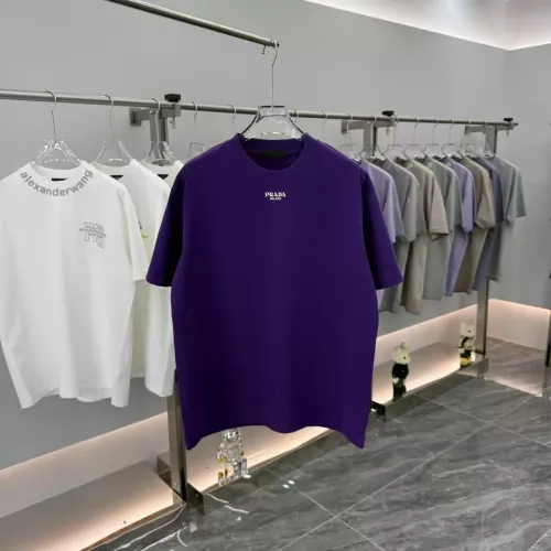 Prada T-Shirts Short Sleeved For Unisex #1362784 $40.00 USD, Wholesale Replica Prada T-Shirts