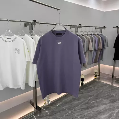Prada T-Shirts Short Sleeved For Unisex #1362785 $40.00 USD, Wholesale Replica Prada T-Shirts