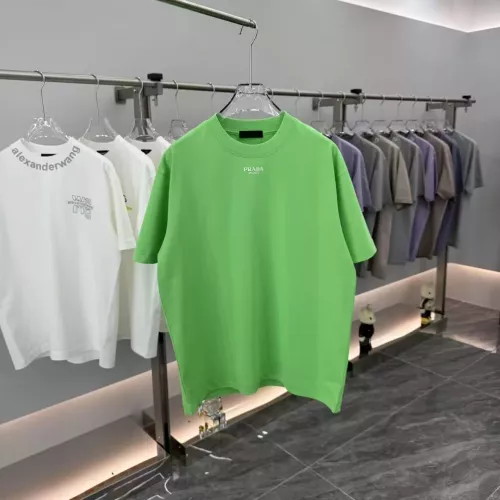 Prada T-Shirts Short Sleeved For Unisex #1362787 $40.00 USD, Wholesale Replica Prada T-Shirts
